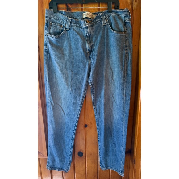 Levi Nouveau Low Ladies 505 Straight Fit Size 16 - Picture 1 of 9